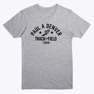 Paul A Denver Elementary School Track and Field Premium T-Shirt