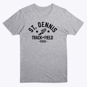 Saint Dennis Elementary School Track and Field Premium T-Shirt