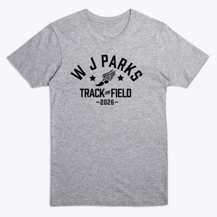 W J Parks Elementary School Track and Field Premium T-Shirt