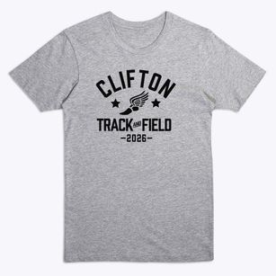 Clifton Elementary School #8 Track and Field Premium T-Shirt