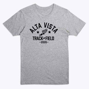 Alta Vista Alternative Continuation Track and Field Premium T-Shirt