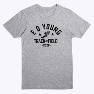 E O Young Junior Elementary School Track and Field Premium T-Shirt