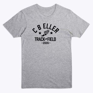 C B Eller Elementary School Track and Field Premium T-Shirt