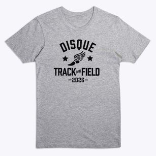 Disque Middle School Track and Field Premium T-Shirt