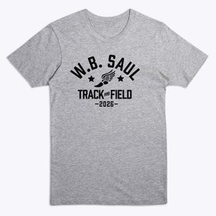 Walter Biddle Saul High School Of Agricultural Science Track and Field Premium T-Shirt