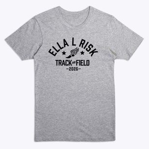 Ella L Risk Primary School Track and Field Premium T-Shirt