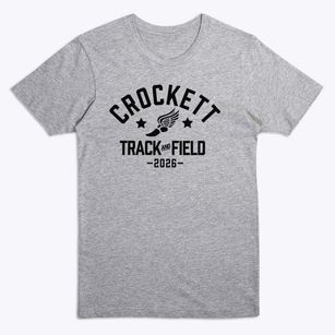 Crockett Isd Early Childhood Track and Field Premium T-Shirt