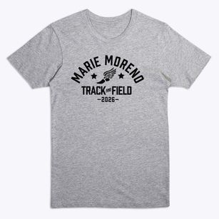 Marie Moreno Elementary School Track and Field Premium T-Shirt