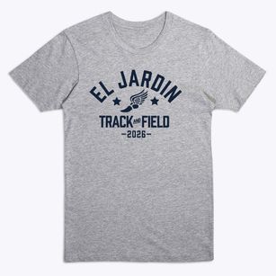 El Jardin Elementary School Track and Field Premium T-Shirt