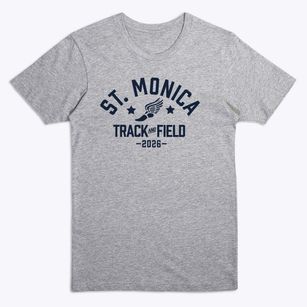 Saint Monica School Track and Field Premium T-Shirt