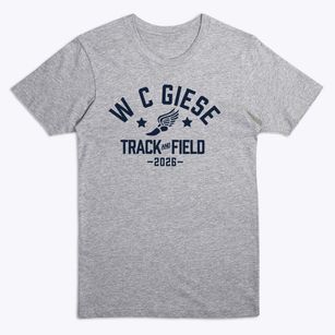 W C Giese Elementary School Track and Field Premium T-Shirt