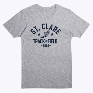 Saint Clare Of Assisi School Track and Field Premium T-Shirt