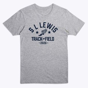 S L Lewis Elementary School Track and Field Premium T-Shirt