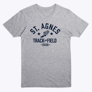 Saint Agnes Elementary School Track and Field Premium T-Shirt