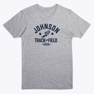 Johnson County Dist 42 School Track and Field Premium T-Shirt
