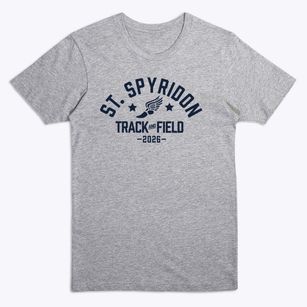 Saint Spyridon Greek Parochial School Track and Field Premium T-Shirt