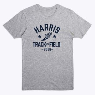 Harris Elementary School Track and Field Premium T-Shirt