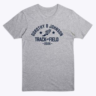 Dorothy B Johnson Elementary School Track and Field Premium T-Shirt