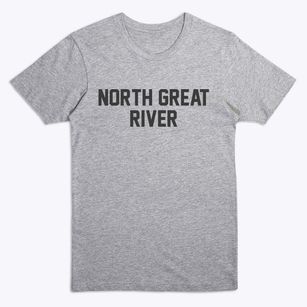 North Great River New York Classic Block Premium T-Shirt