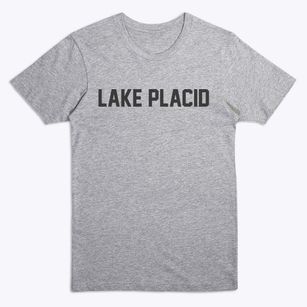 Lake Placid New York Classic Block Premium T-Shirt