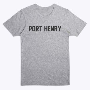 Port Henry New York Classic Block Premium T-Shirt