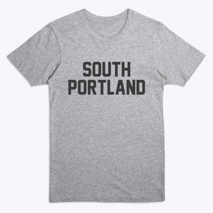 South Portland Maine Classic Block Premium T-Shirt