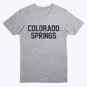 Colorado Springs Colorado Classic Block Premium T-Shirt