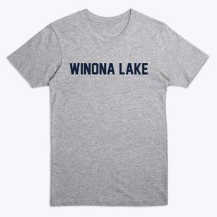 Winona Lake Indiana Classic Block Premium T-Shirt