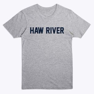 Haw River North Carolina Classic Block Premium T-Shirt
