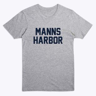 Manns Harbor North Carolina Classic Block Premium T-Shirt