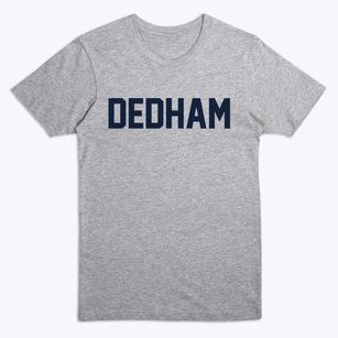 Dedham Massachusetts Classic Block Premium T-Shirt