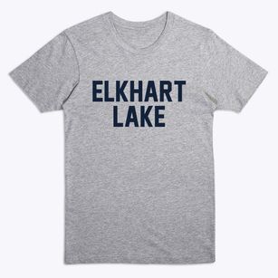 Elkhart Lake Wisconsin Classic Block Premium T-Shirt