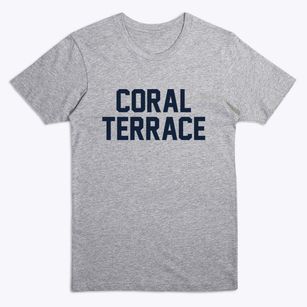 Coral Terrace Florida Classic Block Premium T-Shirt