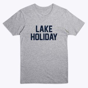 Lake Holiday Indiana Classic Block Premium T-Shirt