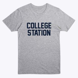 College Station Texas Classic Block Premium T-Shirt