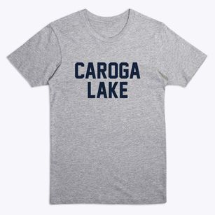 Caroga Lake New York Classic Block Premium T-Shirt