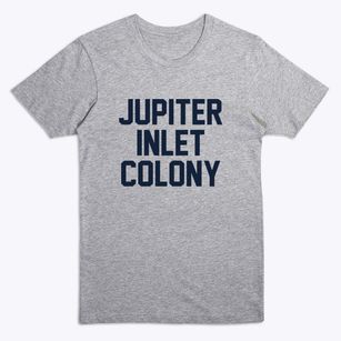 Jupiter Inlet Colony Florida Classic Block Premium T-Shirt