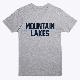 Mountain Lakes New Hampshire Classic Block Premium T-Shirt