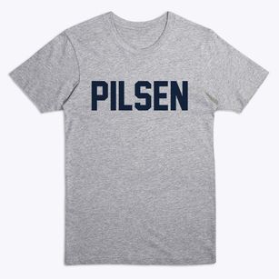 Pilsen Wisconsin Classic Block Premium T-Shirt