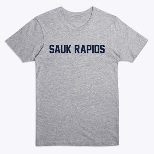 Sauk Rapids Minnesota Classic Block Premium T-Shirt