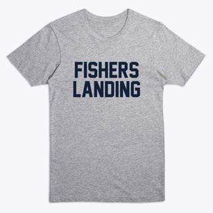 Fishers Landing New York Classic Block Premium T-Shirt