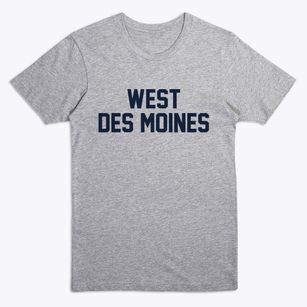 West Des Moines Iowa Classic Block Premium T-Shirt
