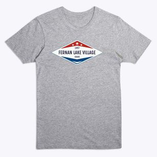 Fernan Lake Village Idaho Diamond Star Premium T-Shirt