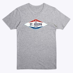 St. Joseph Missouri Diamond Star Premium T-Shirt