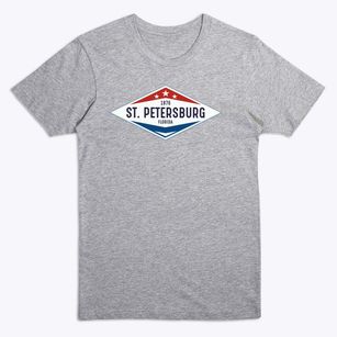 St. Petersburg Florida Diamond Star Premium T-Shirt