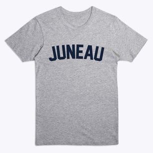Juneau Alaska Classic Curve Premium T-Shirt