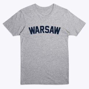 Warsaw Illinois Classic Curve Premium T-Shirt