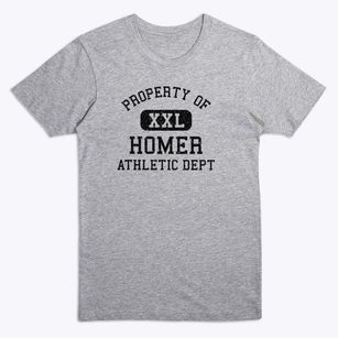 Homer Nebraska Athletic Dept Premium T-Shirt