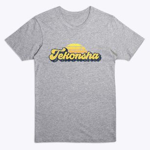 Tekonsha Michigan Sublime Sunset Premium T-Shirt