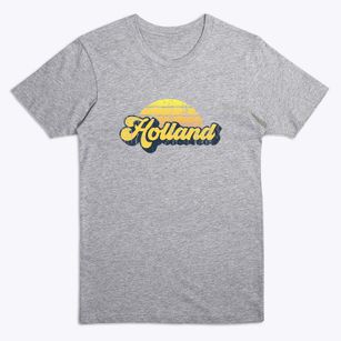 Holland Vermont Sublime Sunset Premium T-Shirt